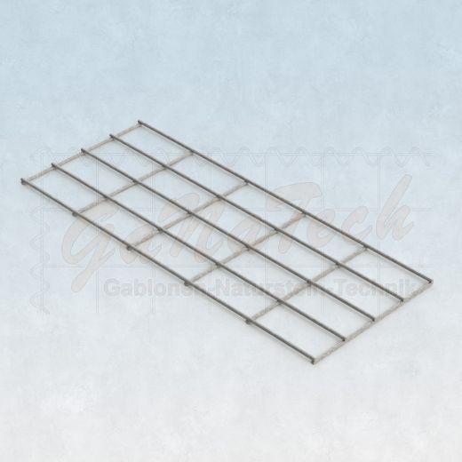 Gabionenmatte 20 x 50cm, Draht Ø 4,5mm, Maschenweite 5/10cm