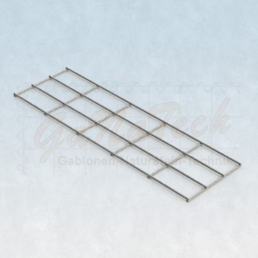 Gabionenmatte 15 x 50cm, Draht Ø 4,5mm, Maschenweite 5/10cm
