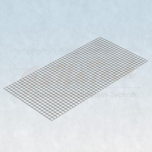 Gabionenmatte 200 x 100cm, V2A Edelstahl Ø 4,5mm, Maschenweite 5/5cm