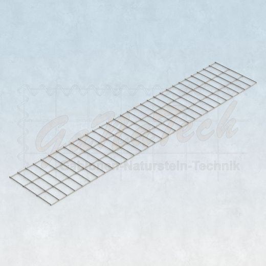 Gabionenmatte 150 x 30cm, Draht Ø 4,5mm, Maschenweite 5/10cm
