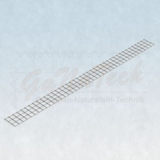 Gabionenmatte 200 x 15cm, Draht Ø 4,5mm, Maschenweite 5/5cm