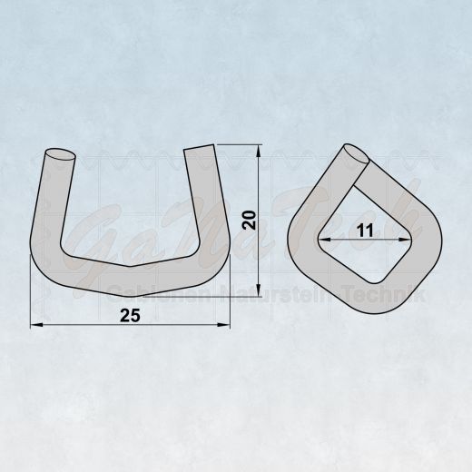 Profi-Clips Klammern 100 Stück