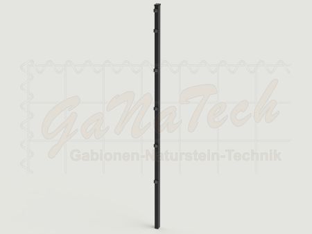 Doppelstabmatten Zaunset 15m lang, 1,83m hoch, RAL7016 anthrazit