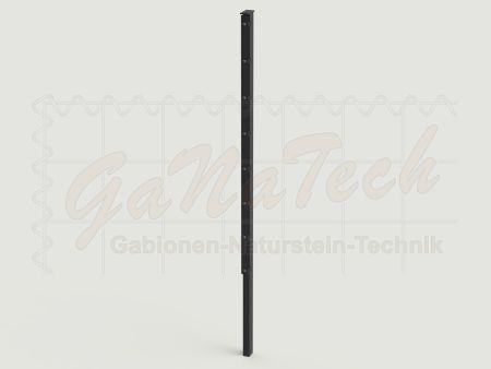 Doppelstabmatten Zaunset 20m lang, 1,43m hoch, RAL7016 anthrazit