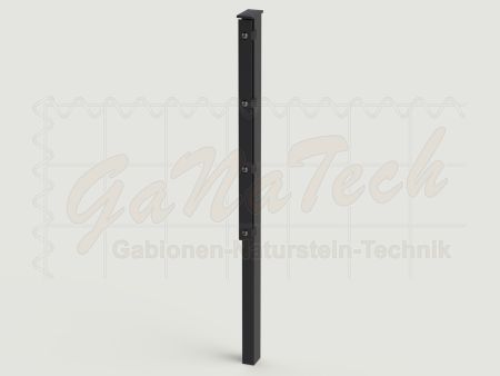 Doppelstabmatten Zaunset 22,5m lang, 0,63m hoch, RAL7016 anthrazit