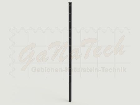 Doppelstabmatten Zaunset 22,5m lang, 2,03m hoch, RAL7016 anthrazit