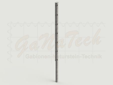 Doppelstabmatten Zaunset 22,5m lang, 1,23m hoch, feuerverzinkt