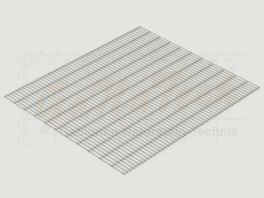 Doppelstabmatten Zaunset 22,5m lang, 2,23m hoch, feuerverzinkt