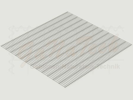 Doppelstabmatten Zaunset 25m lang, 2,43m hoch, feuerverzinkt