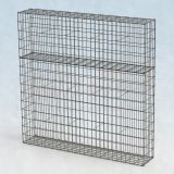 Gabionenzaun 1,5m lang, 25cm tief, 150cm hoch
