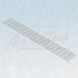 Gabionenmatte 25 x 200cm, Draht Ø 4,5mm, Maschenweite 5/10cm