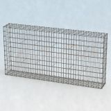 Gabionenzaun 200x25x100cm, Draht Ø 4,5mm, Einzelkorb, ohne Trennwand