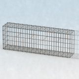 Gabionenzaun 150 x 25 x 50cm, Draht Ø 4,5mm, Erweiterung