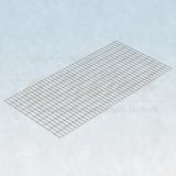 Gabionenmatte 200 x 100cm, Draht Ø 4,5mm, Maschenweite 5/10cm