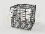 Gabione 20 x 20 x 20cm, Draht Ø 3,0mm, Maschenweite 2,5/2,5cm