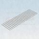 Gabionenmatte 100 x 30cm, Draht Ø 4,5mm, Maschenweite 5/5cm