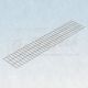 Gabionenmatte 150 x 30cm, Draht Ø 4,5mm, Maschenweite 5/10cm