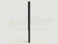 Zaunpfosten mit Abdeckleiste für 83cm Höhe, zum Einbetonieren, RAL7016 anthrazit