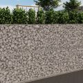 Gabionenwand 10m lang, 100cm/50cm tief, 200cm hoch