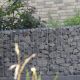 Gabionenwand 100x100cm als Stützmauer für Grundstück