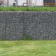 Gabionenwand 1,5m als Stützmauer für den Garten