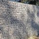 Gabionen 2m als Stützmauer zur Abgrenzung im Garten