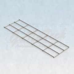 Gabionenmatte 15 x 50cm, Draht Ø 4,5mm, Maschenweite 5/10cm