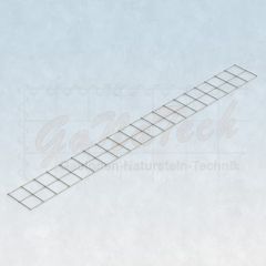 Gabionenmatte 200 x 20cm, Draht Ø 4,5mm, Maschenweite 10/10cm