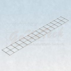 Gabionenmatte 150 x 20cm, Draht Ø 4,5mm, Maschenweite 10/10cm