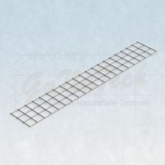Gabionenmatte 100 x 15cm, Draht Ø 4,5mm, Maschenweite 5/5cm