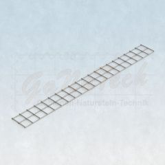 Gabionenmatte 100 x 10cm, Draht Ø 4,5mm, Maschenweite 5/5cm