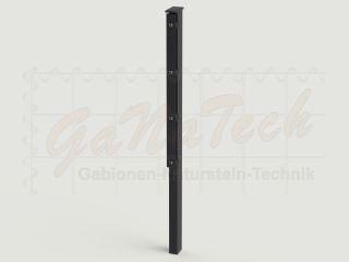 Doppelstabmatten Zaunset 22,5m lang, 0,63m hoch, RAL7016 anthrazit