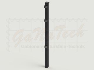 Doppelstabmatten Zaunset 22,5m lang, 0,63m hoch, RAL7016 anthrazit