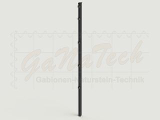 Doppelstabmatten Zaunset 27,5m lang, 1,43m hoch, RAL7016 anthrazit