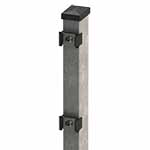 Zaunpfosten mit Klemmpl&auml;ttchen